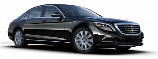 black luxury sedan car