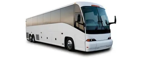 Motor coach white