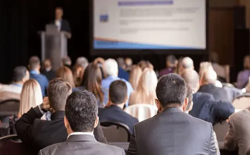 Business gathering