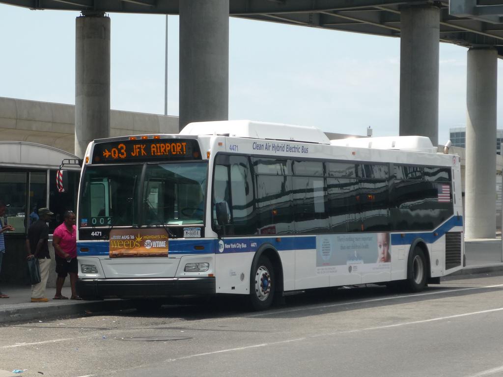 Bus at airport